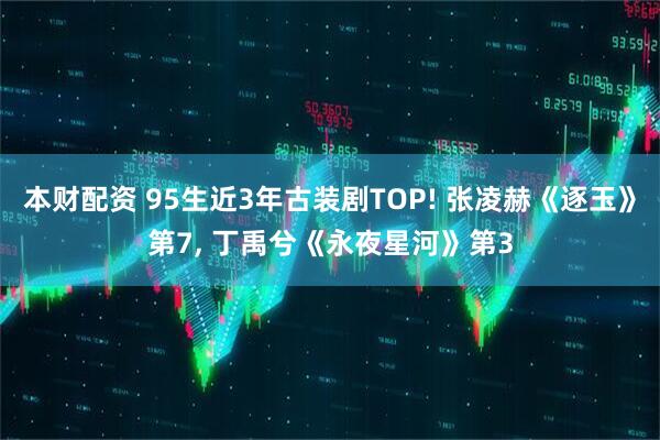 本财配资 95生近3年古装剧TOP! 张凌赫《逐玉》第7, 丁禹兮《永夜星河》第3