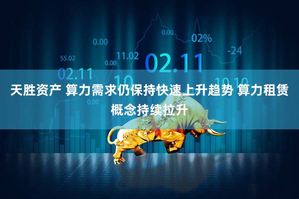 天胜资产 算力需求仍保持快速上升趋势 算力租赁概念持续拉升