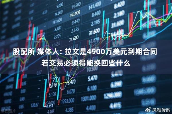 股配所 媒体人: 拉文是4900万美元到期合同 若交易必须得能换回些什么